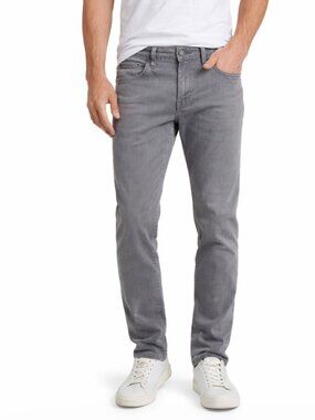 AG Tellis Modern Slim Fit Jeans Gray Stretch Denim Men’s 33x34